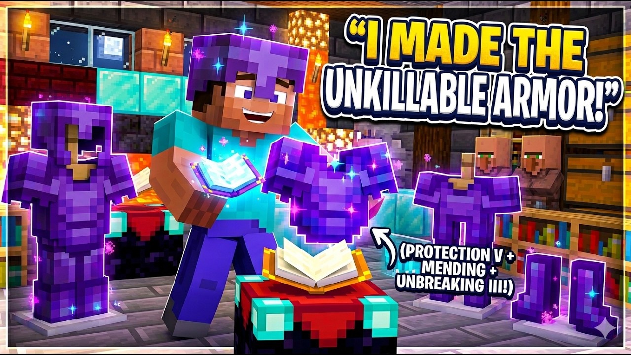 The Strongest Armor Ever Made in Minecraft - YouTube