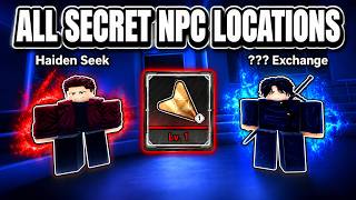 WHERE TO FIND ALL THE NEW SECRET NPCs in Jujutsu Zero!