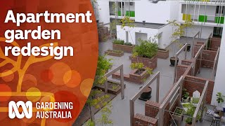 High-rise apartment garden makeover | Garden Design and Inspiration | Gardening Australia