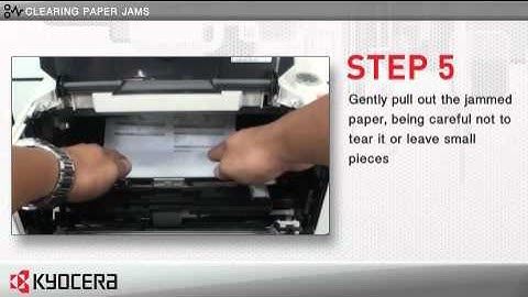 How To: Fix Paper Jams for Kyocera FS-1120D / FS-1320D Series Laser Printers