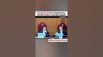 Contempt of Court proceedings: Who Can Initiate? Supreme Court Explains #courtproceeding