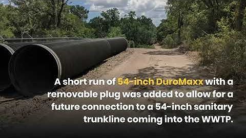 PIPE SOLUTIONS » Lick Creek WWTP Expansion