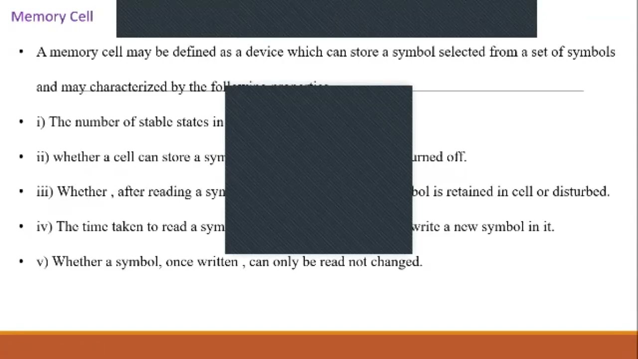 13 Computer  Memory 1