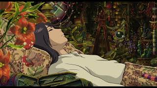 howl dreaming about you [ASMR] Sleeping, Studying | Howl's Moving Castle Ambience with sound rain