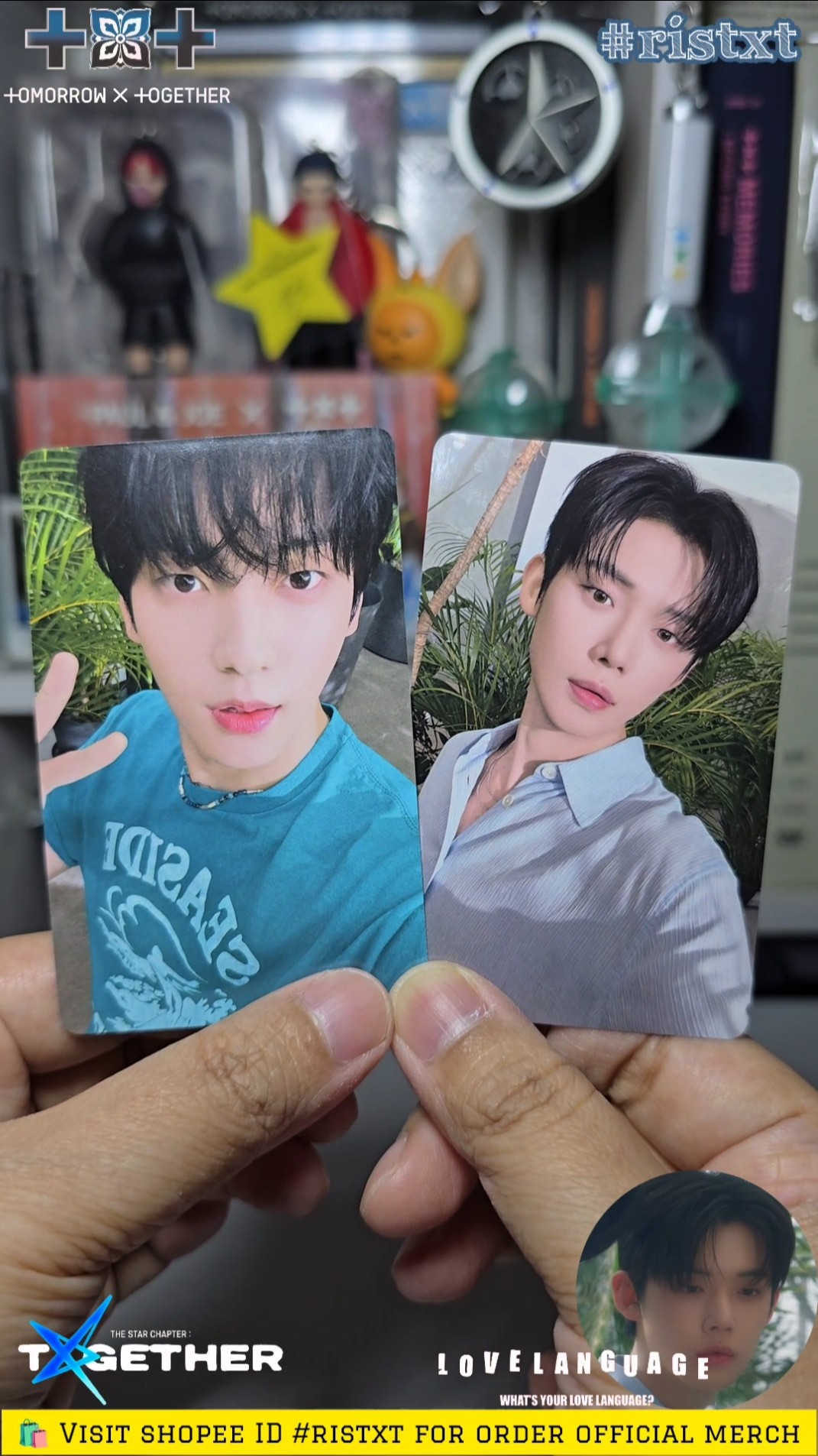 TXT THE STAR CHAPTER : TOGETHER KMSTATION 2.0 POB PHOTOCARD SOOBIN