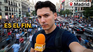 El COLAPSO de Madrid YA HA EMPEZADO (nadie puede vivir aquí)