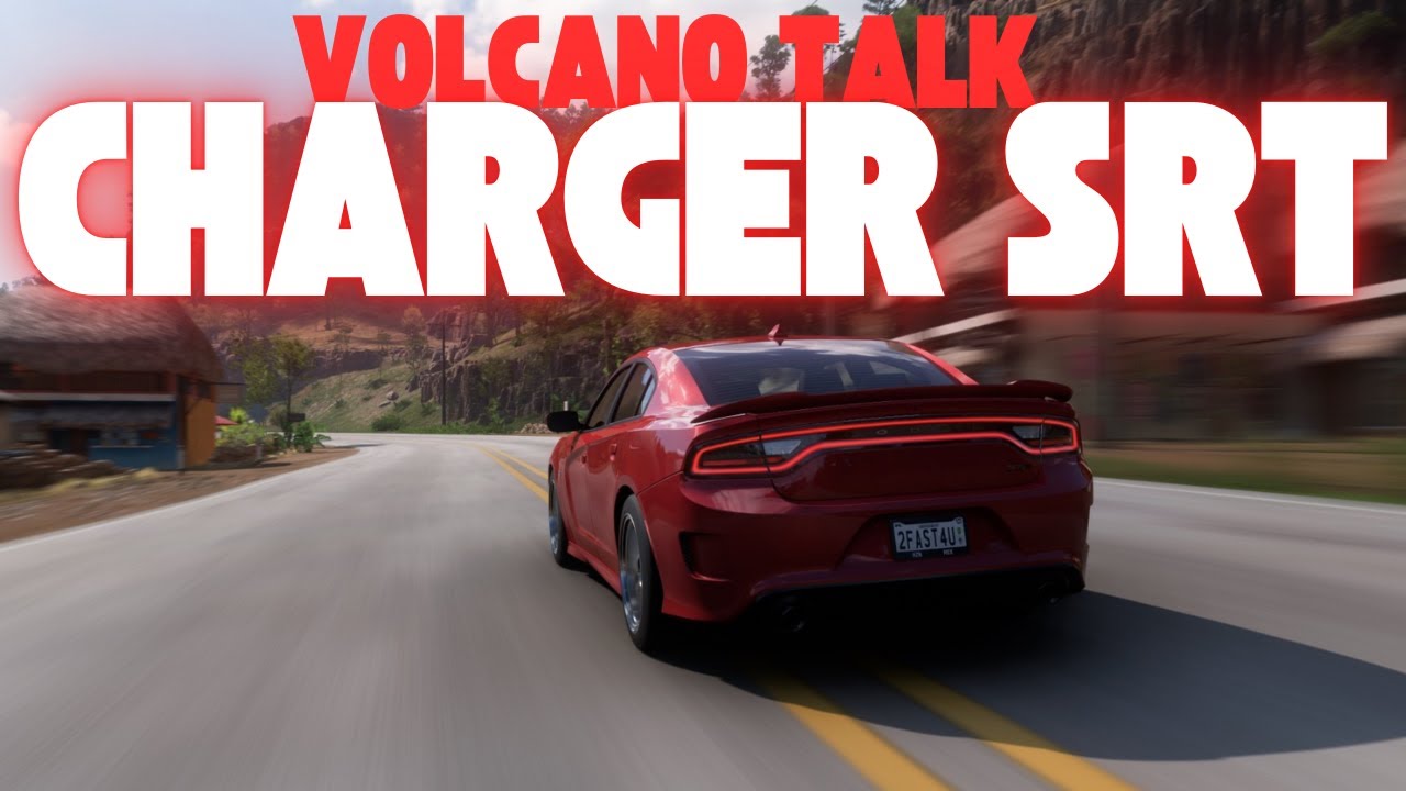 Dodge Charger SRT vs. Volcano Road - FH5