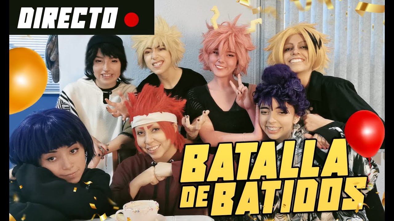 Batalla de Batidos Varoniles - Cumpleaños de Kirishima en  DIRECTO 🔴