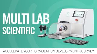 Caleva Multi Lab Scientific(MLS) 多功能混合造粒機 主機及軟體介紹