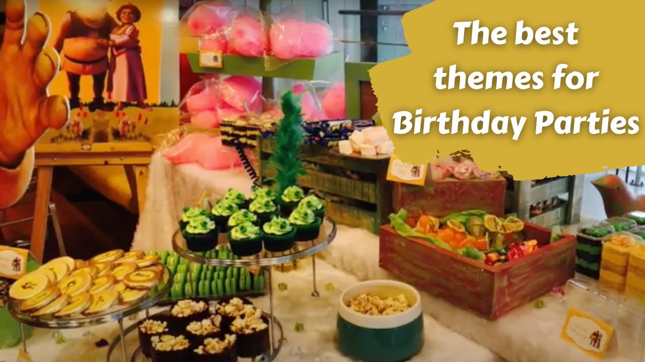 Get the perfect theme for your Birthday Party - Dottedi - YouTube