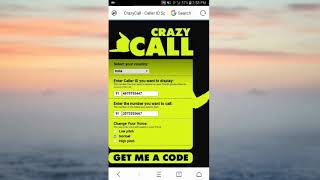 FOOL YOUR FRIENDS WITH CALLER ID SPOOFING USING CRAZYCALL |100% WORKING(ALL COUNTRIES) | screenshot 1