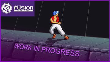 WORK IN PROGRESS... #1 REAL PLATFORMER "PRINCE OF PERSIA" in Clickteam Fusion 2.5
