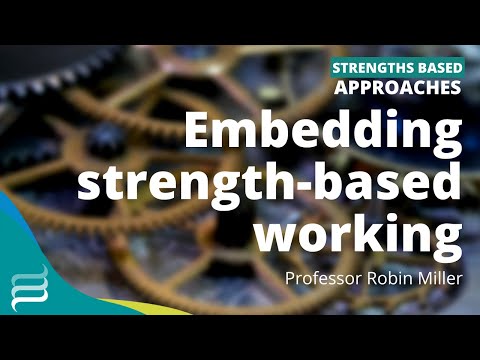 Adapting the system: the role of practice and senior leaders in embedding strength-based working