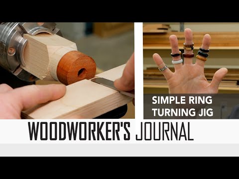 How to Make a Wood Ring | Woodturning a Ring