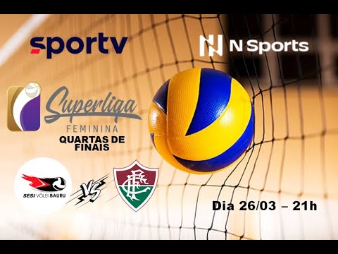 Superliga de Vôlei Feminino 2021/2022 - Sesi Bauru x Fluminense