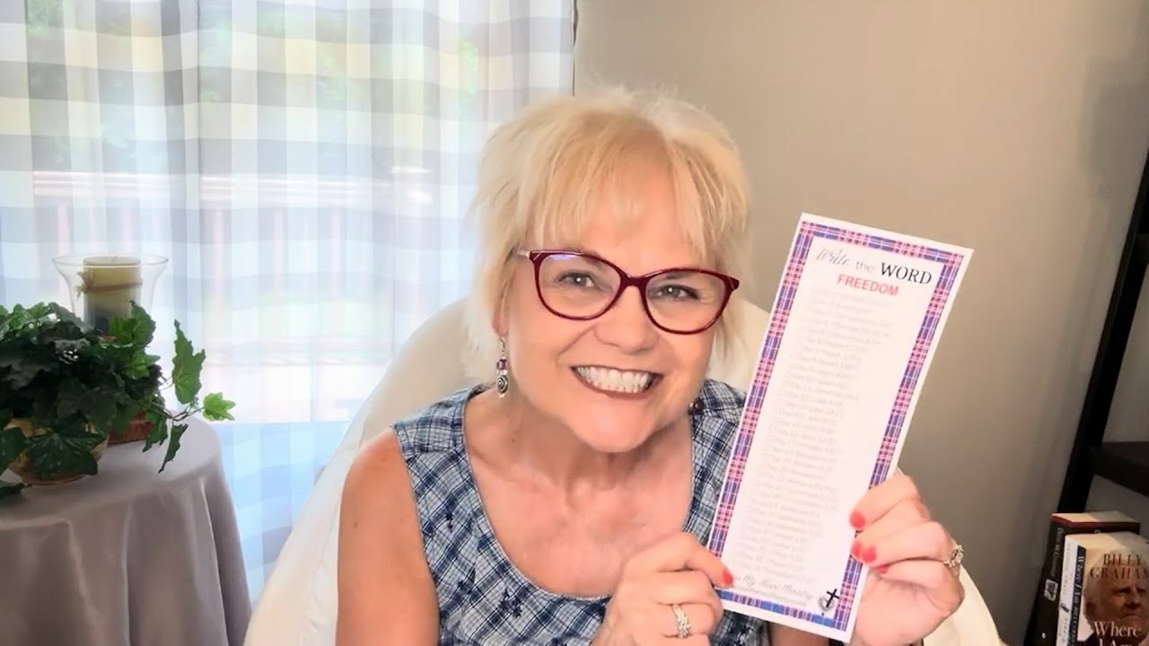 Write the Word: FREEDOM (and a FREE Verse List to Download)