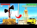 How To Make The RICHEST SIREN HEAD In GTA 5 ... ($1,000,000 UPGRADE!) - GTA 5 Mods Funny Gameplay