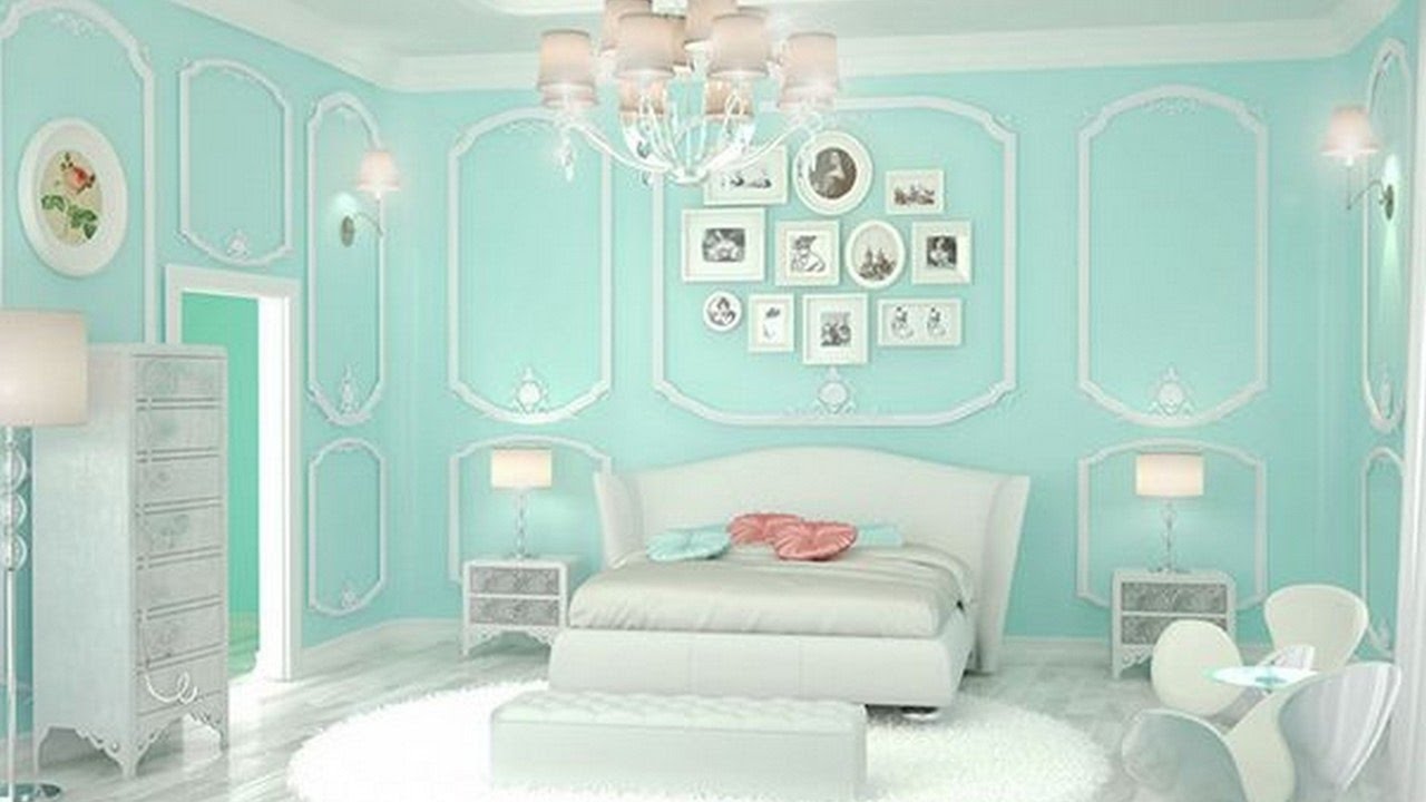 Тиффани дизайн. Комната в мятном цвете. Бирюзовая комната для девочки. Спальня в стиле Тиффани. Стиль Тиффани в интерьере.