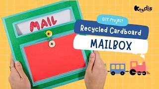 Turn a Cardboard Box into a Mailbox! | Easy Craft for Kids