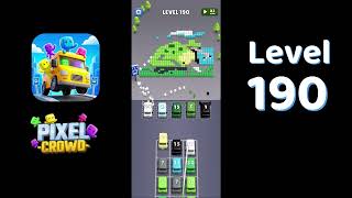 Pixel Crowd Level 190 Walkthrough | Full Gameplay Solution | Go Answer