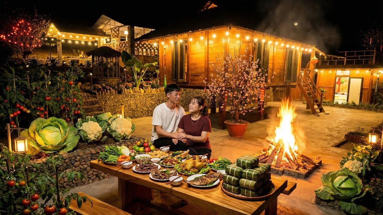 Праздник урожая в честь Китайского Нового года 😱 Автономный пир и церемония в честь предковСамодоста