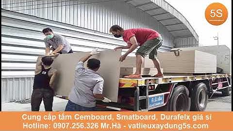 Tấm xi măng Cemboard - Bảng giá tấm cemboard 2022 Tại TP HCM