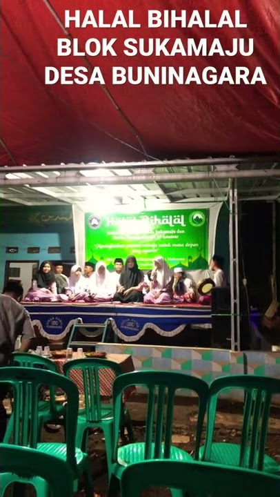 HALAL BIHALAL BLOK SUKAMAJU DESA BUNINAGARA#shorts #halalbihalal