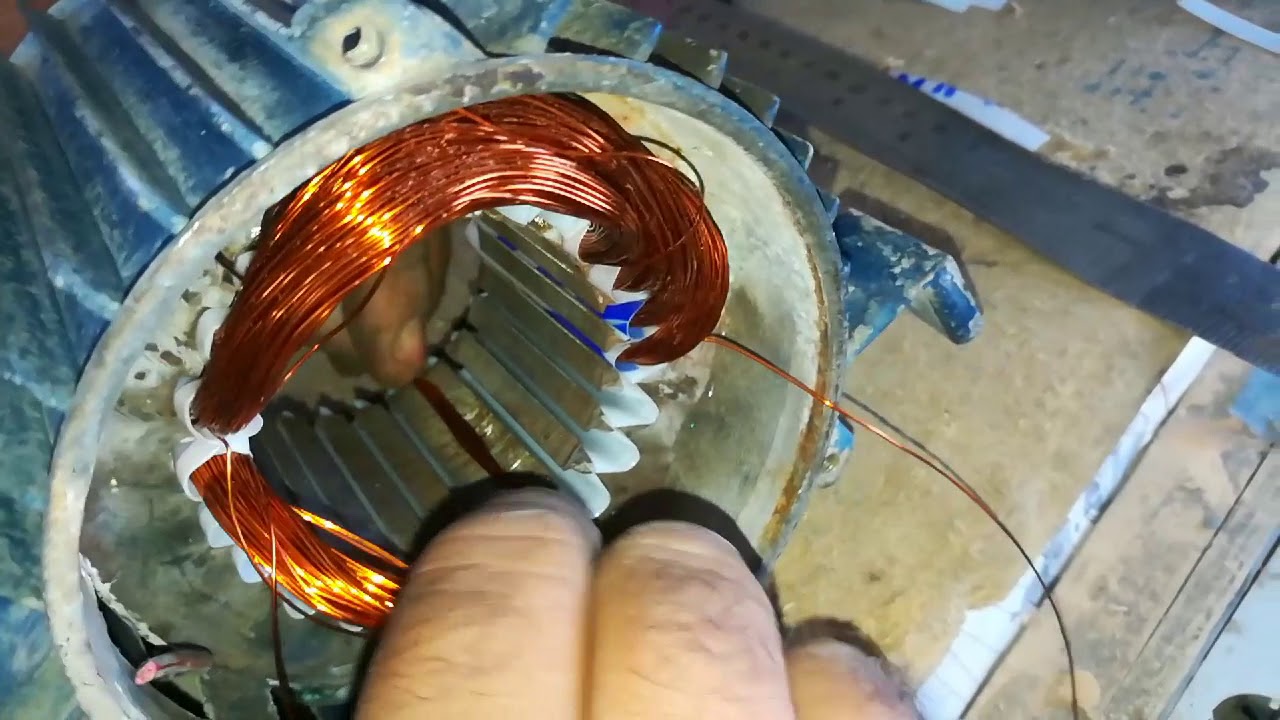 بعد مشاهدة هذا الفديو سوف تقوم بلف ماطورك في المنزل