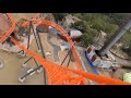 Steel Taipan Triple Launch Rollercoaster POV - New Ride at Dreamworld Australia Opening Soon