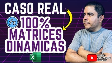 Filtrar Tabla usando Columnas Dinámicas y Valores Dependientes en Excel, usando Matrices dinámicas
