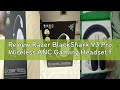 Review Razer BlackShark V3 Pro Wireless ANC Gaming Headset for PC: Full Band Mic - 50mm Drivers - 2.