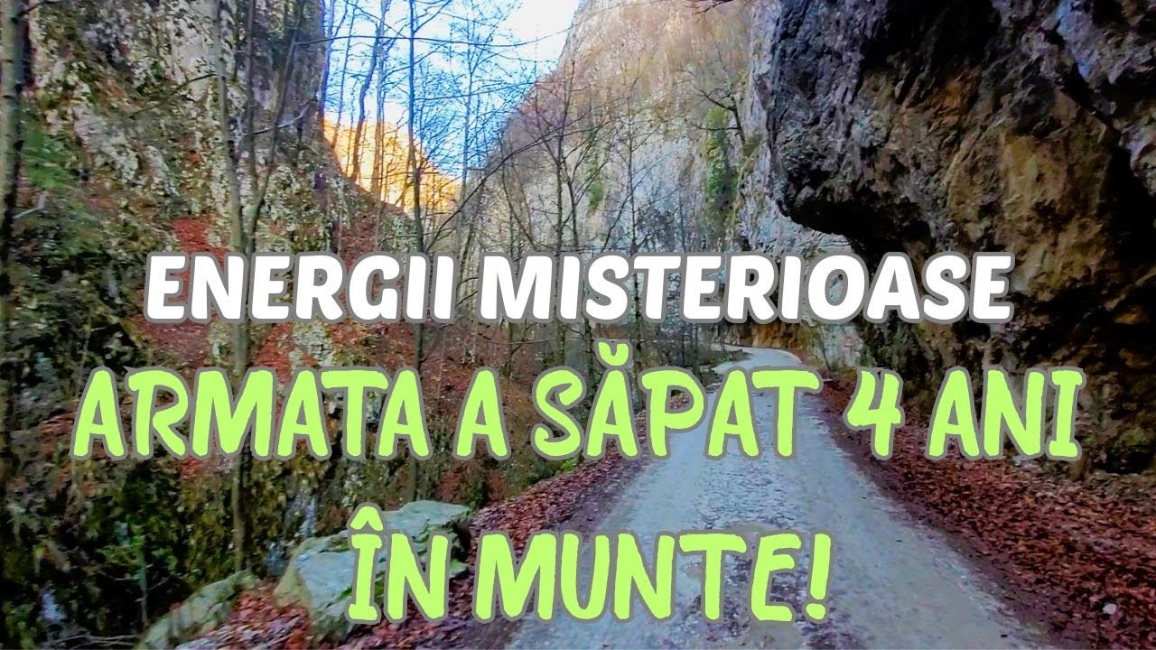 Armata a făcut săpături aici și a închis zona! Energii misterioase? Secretele Peșterii Polovragi!
