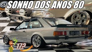 IMPECCABLE! ESCORT XR3 "TRETA" LICENSE PLATE WITH CUSTOM WHEELS AND AIR SUSPENSION