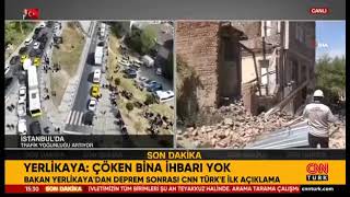 İstanbulda 6,2 Büyüklüğünde Deprem Cnn Türk 23.04.2025