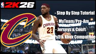 NBA 2k26 - Best MyTeam/Pro-Am Jerseys and Courts - Cleveland Cavaliers 2016 Championship edition