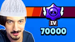 İFTARA KADAR! 70.000 KUPA OLUYORUM! Brawl Stars