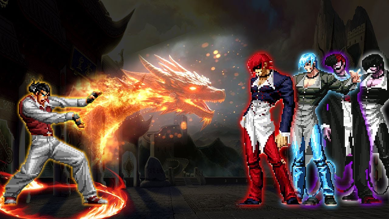 [Mugen KOF] Robert Garcia Vs Iori Yagami Team
