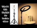 Tripod | Tripod with ringlight | 10 inch ringlight unboxing | Best Tripod For YouTube Video