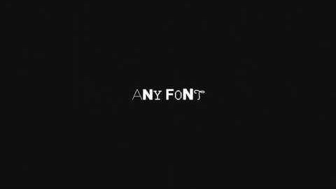 Best After Effects Template - Glitch Text Maker