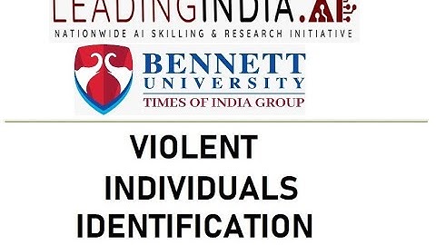 VIOLENT INDIVIDUALS IDENTIFICATION