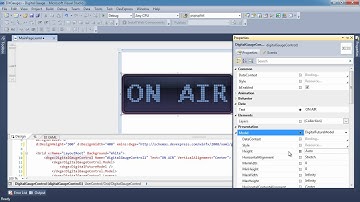 DXGauges for Silverlight - Digital Display