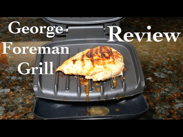 George Foreman 2-Serving Classic Plate Electric Grill and Panini Press,  Black, GR136B