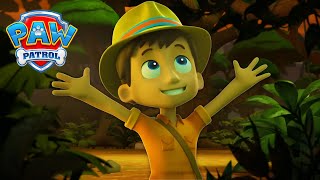 jungle trouble paw patrol cartoons kids