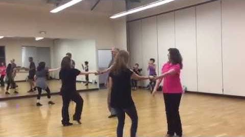 West coast basics - whip, sugar push, right and left side pass