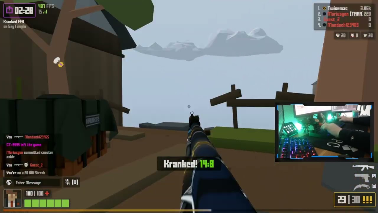 Flawless 51-0 Double Nuke | Krunker