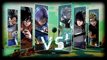 Sage of Six Paths Naruto VS Super Saiyan GOKU  | JUMP FORCE