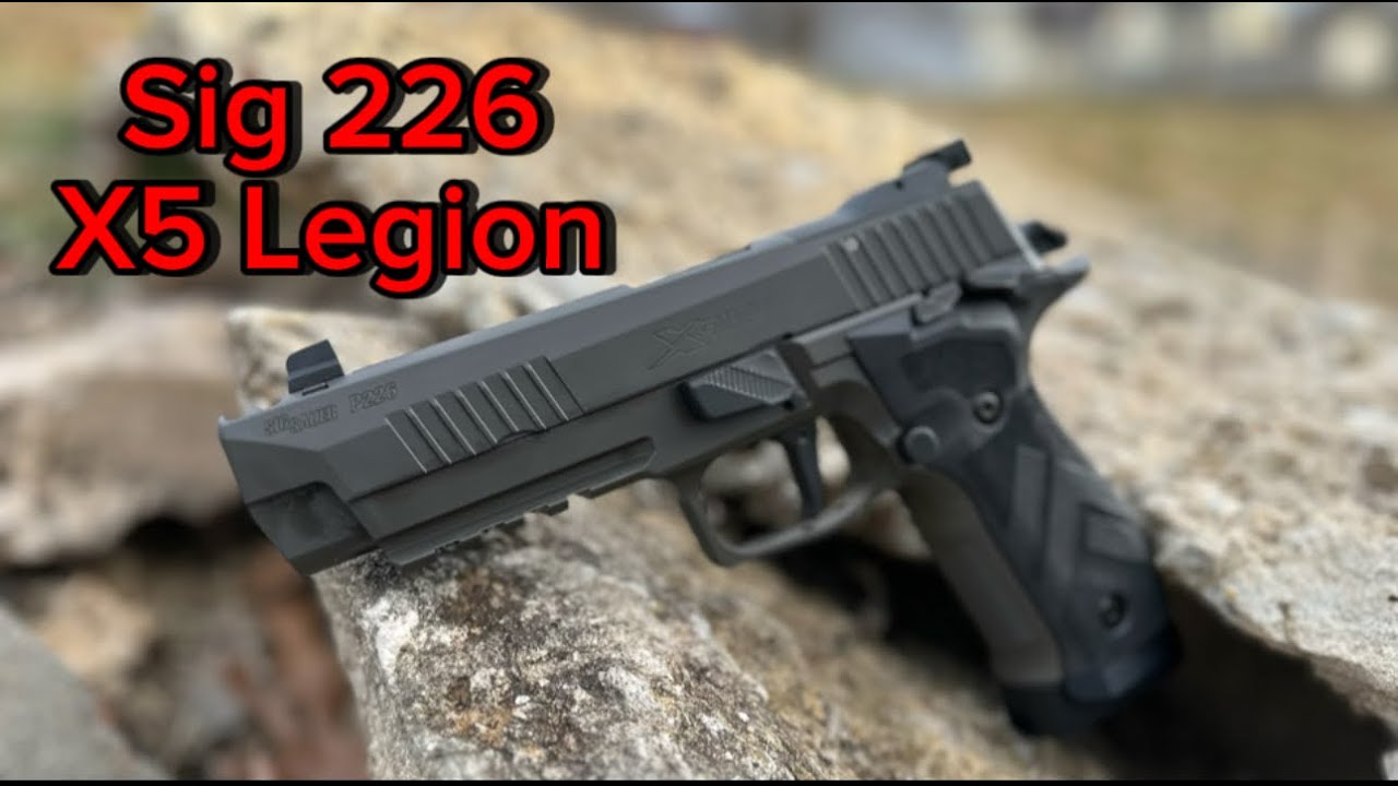 Sig Sauer P226 X5 Legion First Shots and Impressions! YouTube
