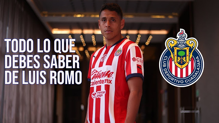 LUIS ROMO YA ES JUGADOR DE CHIVAS