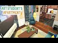 Art Student's Apartment || The Sims 4 Apartment Renovation: Speed Build