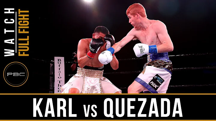 Karl vs Quezada FULL FIGHT: September 27, 2016 - P...